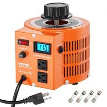 2000VA Auto Variable Voltage Transformer, 15.3 Amp, 110V Input 0-130V Output...