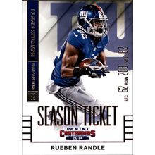 2014 Football Panini Contenders Rueben Randle