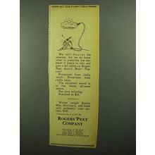 1942 Rogers Peet Company Ad - Scotch Mist Topcoat