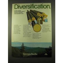 1975 Georgia-Pacific Wood Products Ad - Diversification