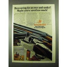 1976 Winchester Pigeon Grade Model 101 Shotgun Ad