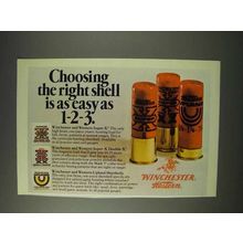 1976 Winchester Western Shotshells Ad - Right Shell