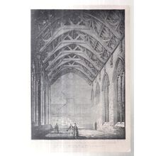GUESTEN HALL ROOF, WORCESTER , unused vintage postcard Avoncroft Museum =