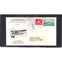 Smithsonian C77 1128 1st Flight Over South Pole (Cachet-Label/A) #21 CV42823