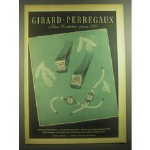 1945 Girard-Perregaux Watches Ad - Fine watches since 1791
