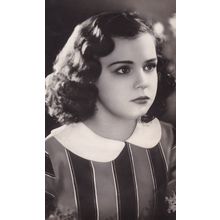 Gloria Jean Child Film Star Rare Real Photo Spanish Postcard