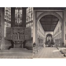 Heilbronn Kiliankirche Hochaltar 1498 Kirche 2x Old Postcard s