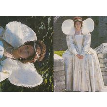 Queen Elizabeth I Costume Plymouth Armada Experience 2x Pageant Rare Postcard s