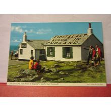 FIRST & LAST HOUSE, LANDS END, CORNWALL unused postcard by John Hinde =