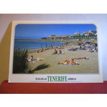 PLAYA EL CAMISON, TENERIFE, SPAIN used postcard #