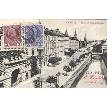 Olmutz Josef von Engelstrasse Antique German 1913 Postcard