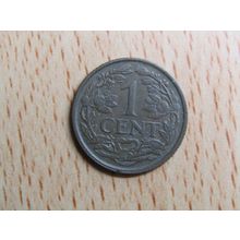 Netherlands 1937 1 Cent Coin