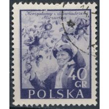 Polish Soviet Friendship Month: 40gr - Poland 1954 - FH - MiNr 870