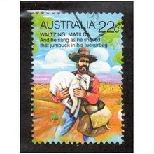 AUS 1980 22c 'WALTZING MATILDA' FINE USED (EBID28-896)