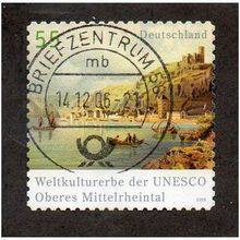 GER 2006 €0.55 (S/A) 'WORLD HERITAGE SITE -RHINE' FINE USED (EBID30-489)