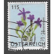 AUT 2007 115c 'FLORA DEFINITIVES ' FINE USED (EBID73-308)