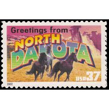 3729 37c North Dakota Fine MNH V2824