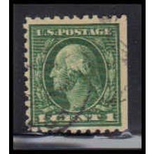 Used 424 1c George Washington Fine BPS K3665