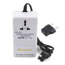 TRANSFORMADOR DE CORRIENTE SW-S15 DE 220 A 110V Y DE 110 A 220V 500W CONVERTIDOR