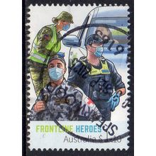 Australia 2021 Frontline Heroes - Australian Defence Force $1.10 Sheet Used