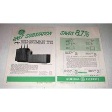 1950 General Electric Unit Substation Ad - Saves 8.7%