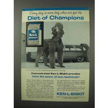 1960 Ken-L-Biskit Dog Food Ad - Champions