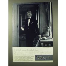 1960 De Beers Diamond Ad - A Gift She'll Treasure