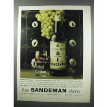 1960 Sandeman Armada Cream Sherry Ad - Supreme