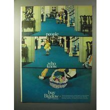 1964 Bigelow Carpets Ad - People Who Know Buy