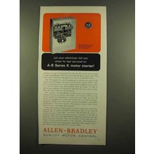 1965 Allen-Bradley Bulletin 705 Reversing Starter Ad