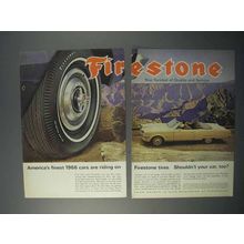 1966 Firestone Tires Ad - Finest Cars