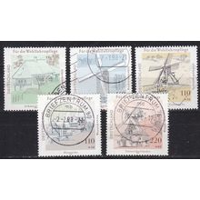 GERMANY BUND [1997] MiNr 1948-52 ( O/used ) [02] Bauwerke