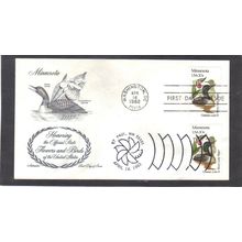FDC Artmaster 1975 1975a 20c Loon (Cachet-U/A) CV40958