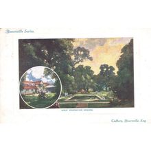 Girls Recreation Ground Bourneville Chocolate Old Postcard