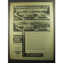 1956 GM Harrison Air Conditioning Ad - Harrison announces new air conditioning
