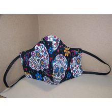 SUGAR SKULLS FACE MASK WOMEN'S CHILDREN'S DAY OF THE DEAD Día de los Muertos