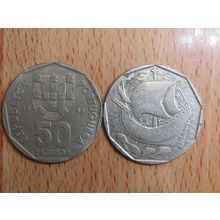 Portugal 1986 $50 Escudos Coin