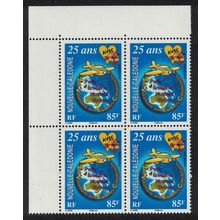 New Caledonia Caledonian Evacuees Corner Block of 4 2006 MNH SG#1385 MI#1402