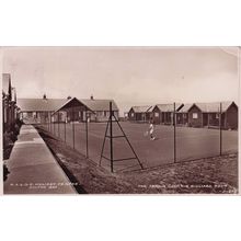 NALGO Tennis Courts Cayton Bay Holiday Park Scarborough Old Postcard