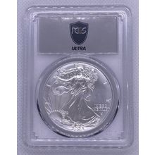 1 Oz Silver Eagle PCGS MS70 Ultra Breaks Privy Power 2025 Flag Core 1 of 500
