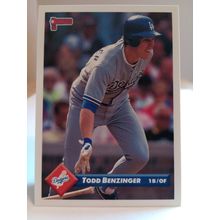 1993 Donruss Baseball Card - Todd Benzinger #562