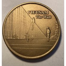 US American Legion Vietnam The Wall Token Coin