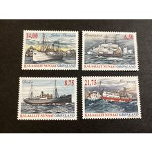 ICOLLECTZONE Greenland 434-437 ships XF NH 2005