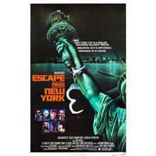 Escape from New York (1981)_1 Movie Film Poster Canvas iconic design