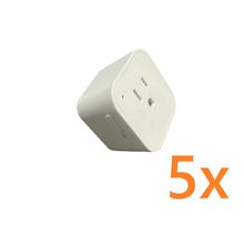 Lot 5 - ZigBee Smart Wi-Fi Wireless Power Switch Wall Plug SZ-ESW02 SZ-ESW02-CZ3
