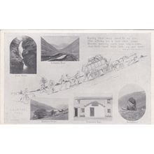 ED 327 KIRKSTONE PASS MULTI VIEW . PRINTED POSTCARD