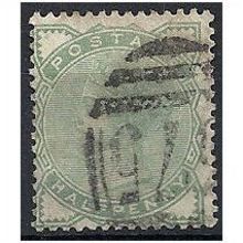 1880 SG165 1/2d Pale Green Good Used .. .