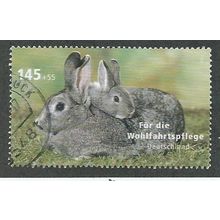 GER 2007 145c+55 'WELFARE -PETS' FINE USED (EBID 48-561)