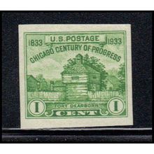 730a 1c Fort Dearborn Very Fine MNH U1207