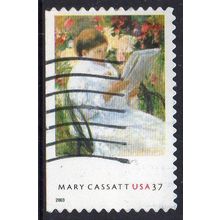 USA 2003 Mary Cassatt Paintings - On a Balcony 37c Used